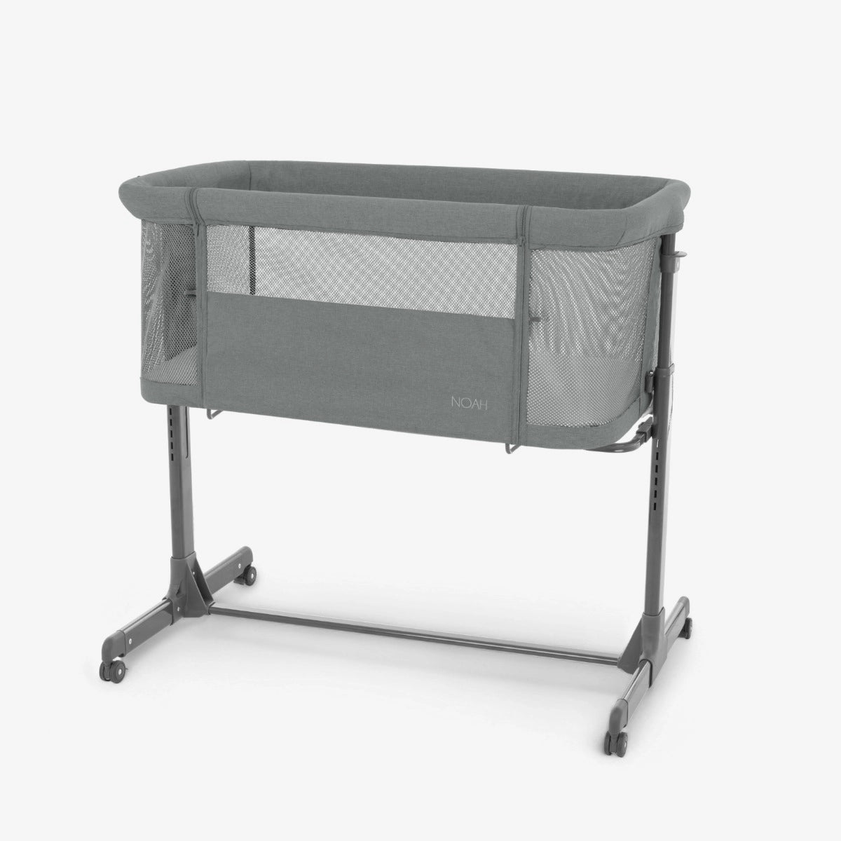 KikkaBoo Noah Bedsicre Crib - Dark Grey