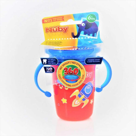 nuby - Nuby cup with cover 240ml - Mari Kali Stores Cyprus