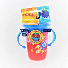 nuby - Nuby cup with cover 240ml - Mari Kali Stores Cyprus