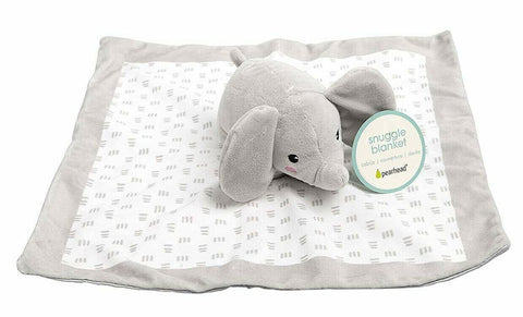 Pearhead - Pearhead Elephant Lovey Security Blanket, Newborn Infant and Toddler Toy - Mari Kali Stores Cyprus