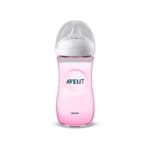 Philips Avent - AVT037/17 Avent Natural Bottle Pink 330ml x1 - Mari Kali Stores Cyprus