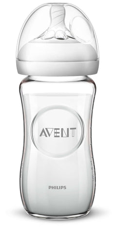 Philips Avent - AVT053/17 Avent Natural Glass Bottle 240ml x1 - Mari Kali Stores Cyprus
