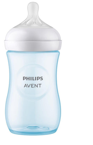 Philips Avent - Philips Avent Baby bottle Natural Response Blue 1m+ 260ml - Mari Kali Stores Cyprus