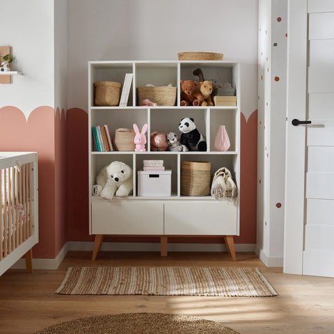 Pinio Swing Bookcase White