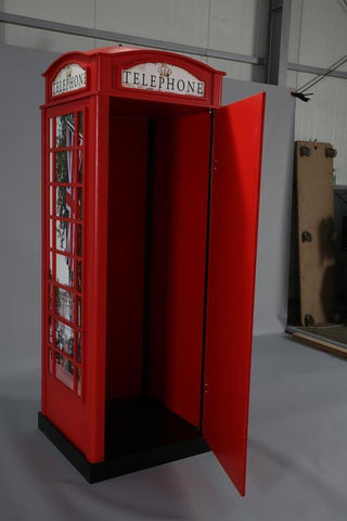 Plastiko - Plastiko Wardrobe English Phonebooth Red - Mari Kali Stores Cyprus