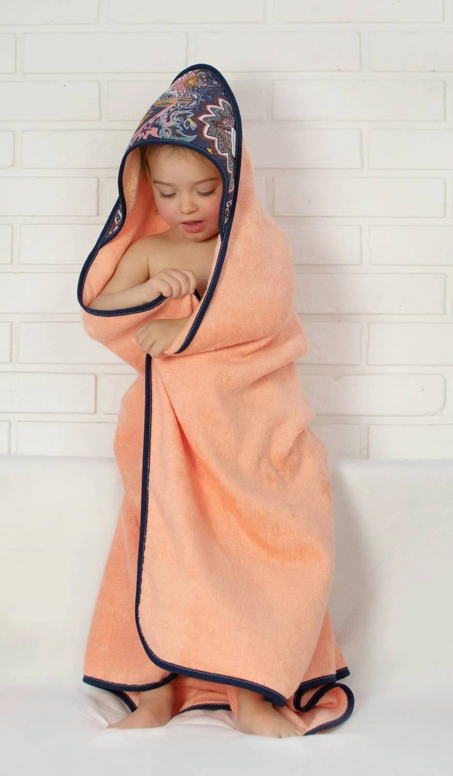 Infantilo Bath Towel Hood 100x 100 Bamboo Terry