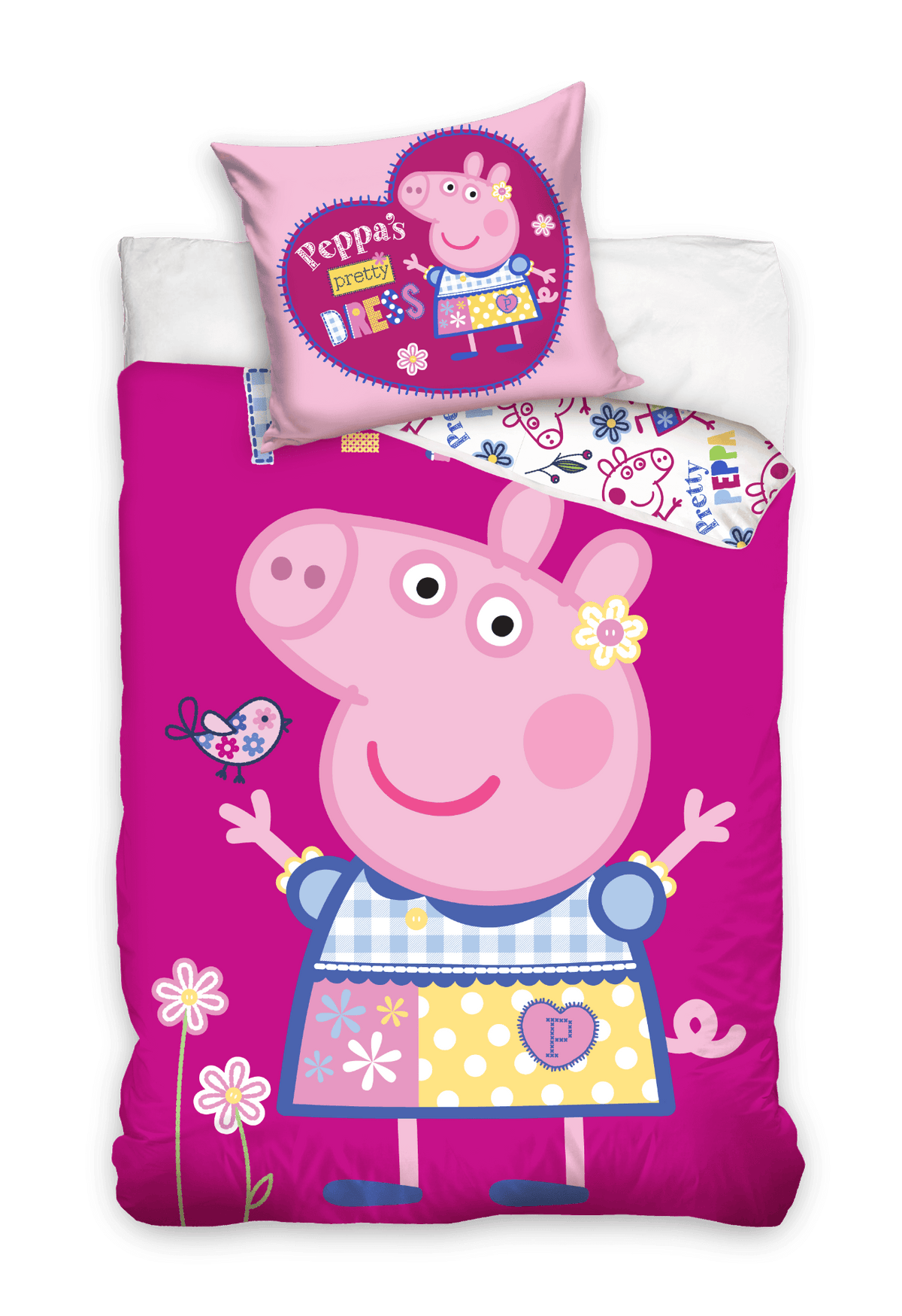 Peppa Pig Duvet cover-Pretty Dress