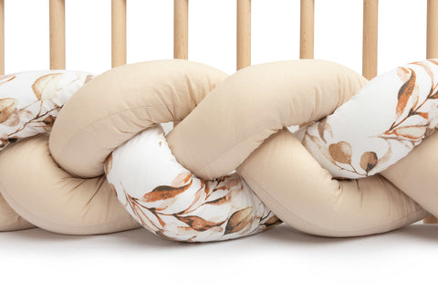 Braided Crib Bumper 210 cm
