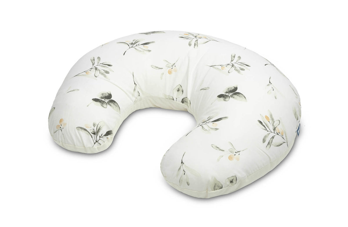 Sensilo Feeding Pillow Velvet Olive Cream