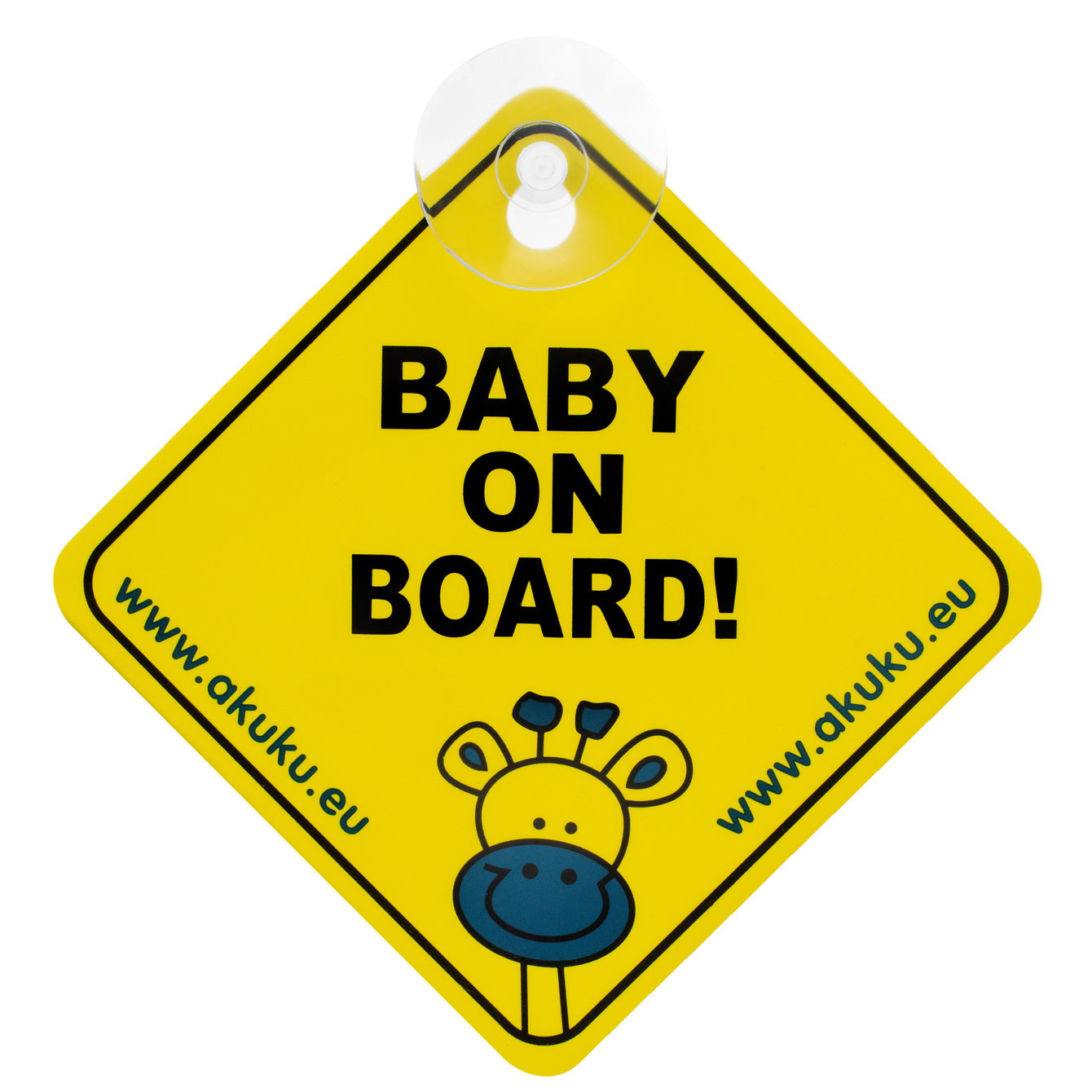 Baby On Board With Suction