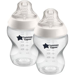 Tommee Tippee Closer To Nature Bottle 260ml 2 Pack 0m+ - Mari Kali Stores Cyprus