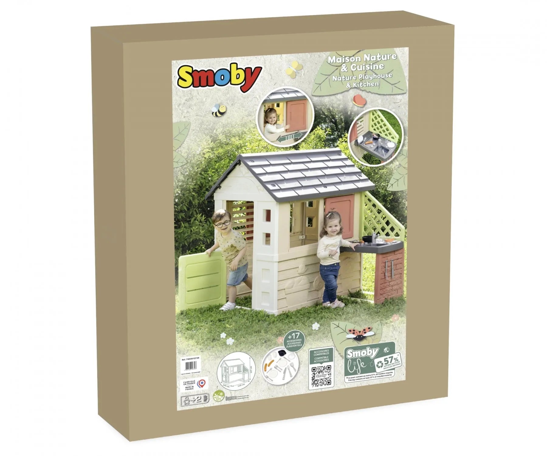 Smoby Life Nature Playhouse Kitchen – Mari Kali Stores Cyprus
