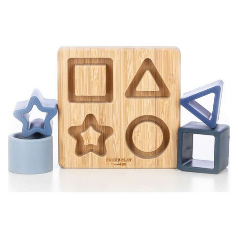 Free 2 Play stacking shapes blue