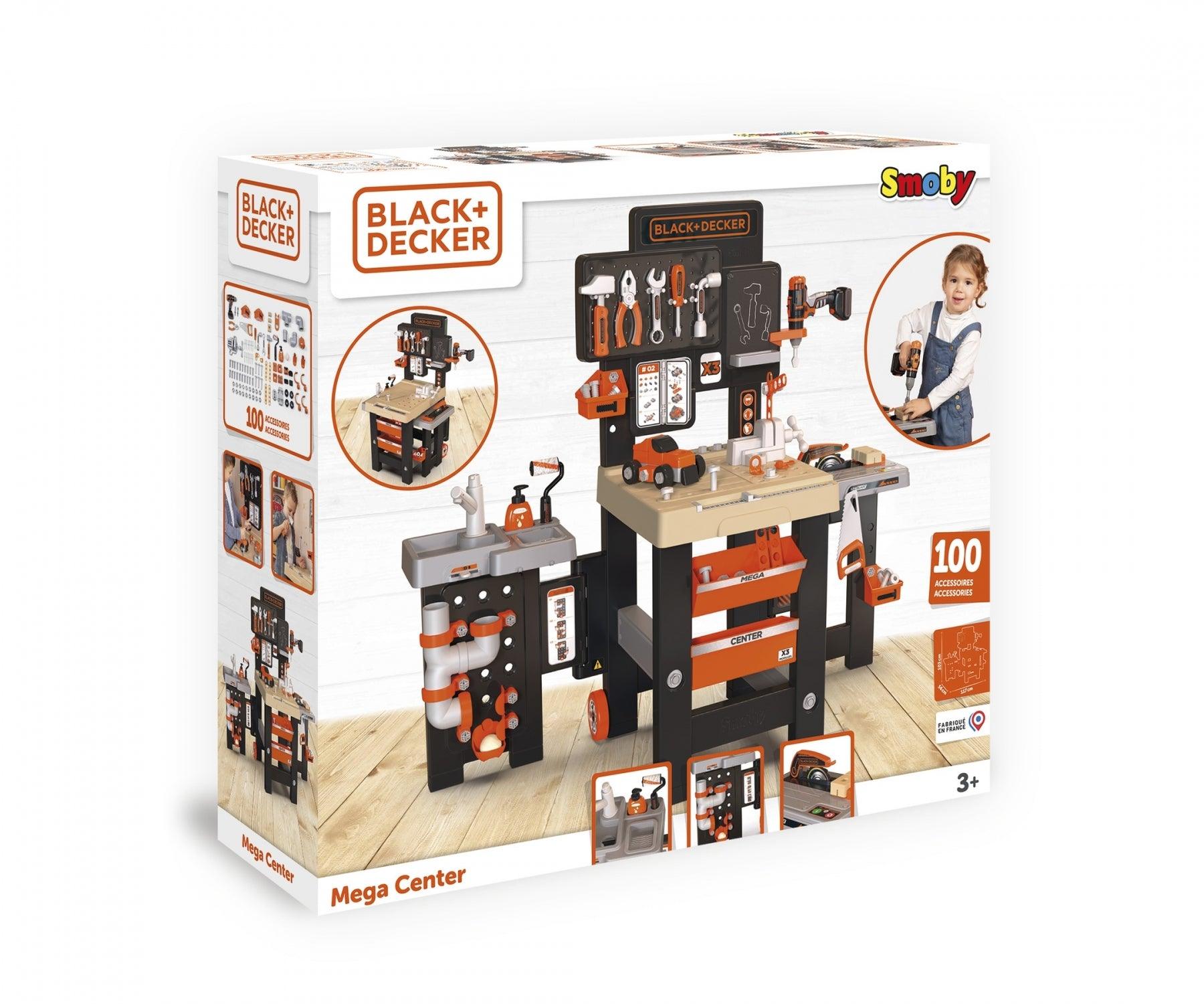 Smoby Black + Decker Bricolo Center Ultimate Workbench and DIY Roleplay  Accessories