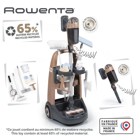 Smoby Rowenta Trolley & Hand Vacum Cleaner