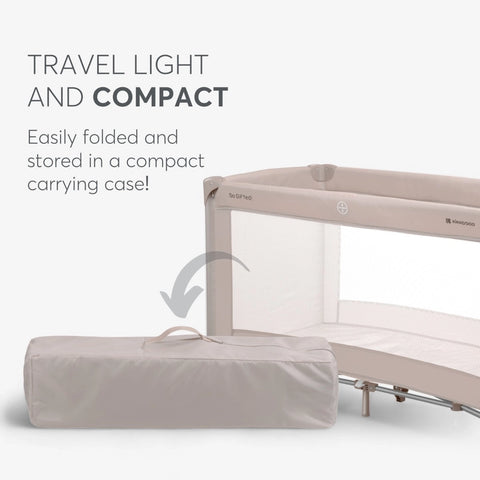 Kikkaboo So Gifted 1 Level Travel Cot