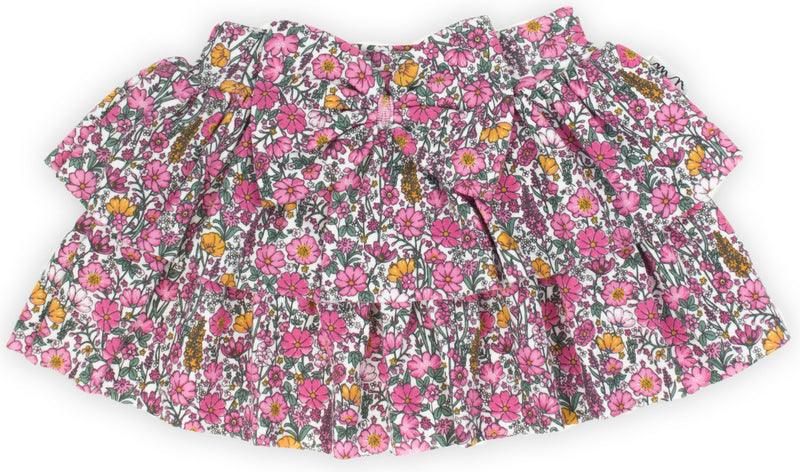 BamarNicol - Bamar Nicol Cotton skirt girls with flowers LEA - Mari Kali Stores Cyprus