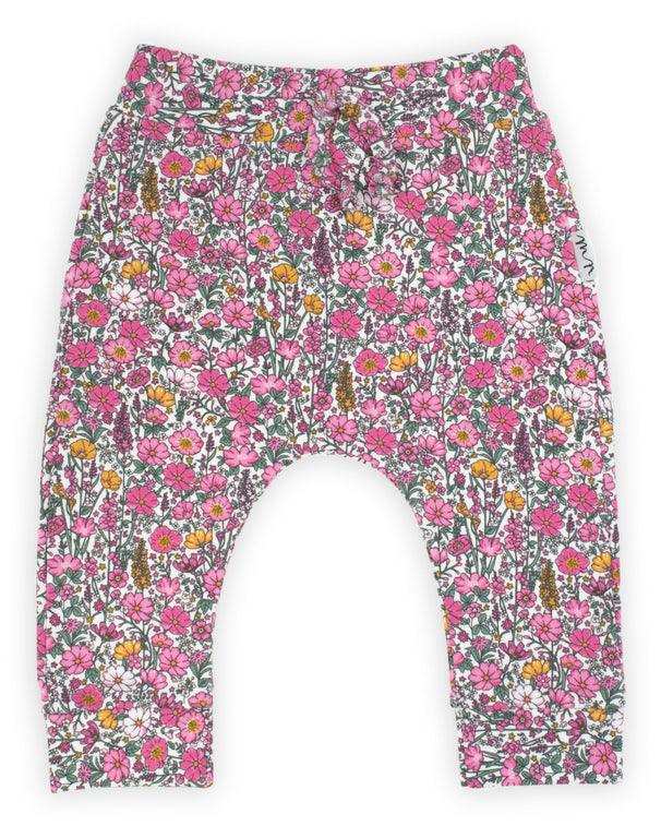 Bamar Nicol Sweatpants - baggy girls with flowers LEA - Mari Kali Stores Cyprus