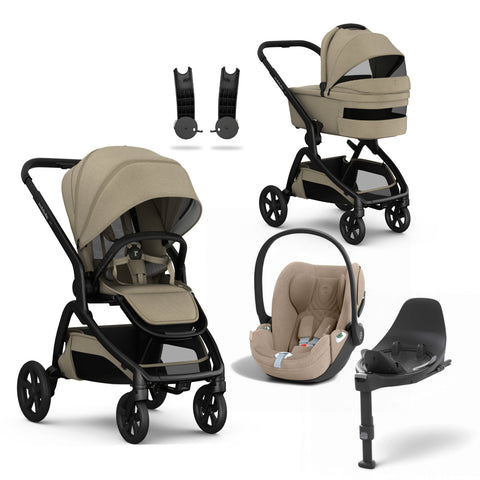 Redsbaby Onix Travel System Bundle – Bassinet, CYBEX Cloud T & Isofix Base