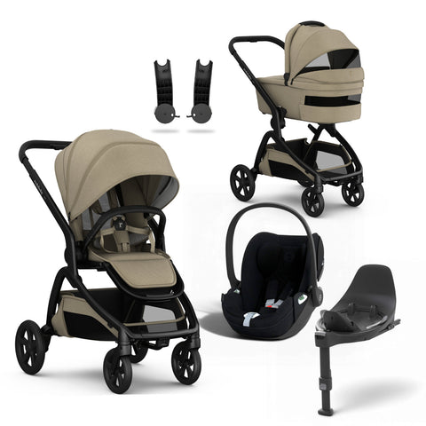Redsbaby Onix Travel System Bundle – Bassinet, CYBEX Cloud T & Isofix Base