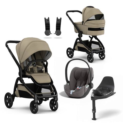 Redsbaby Onix Travel System Bundle – Bassinet, CYBEX Cloud T & Isofix Base