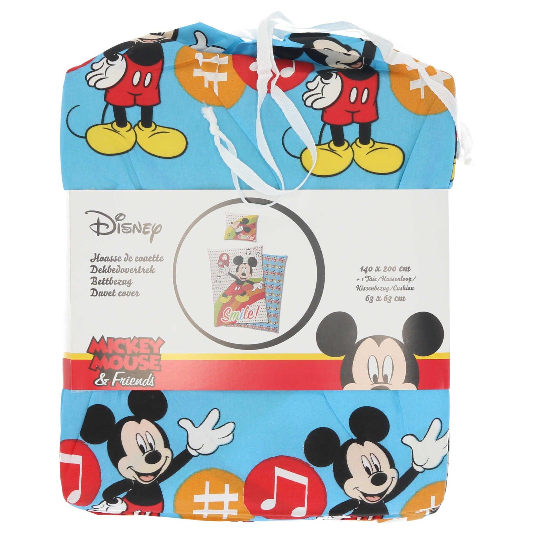 Textiel Trade - Textiel children's bedding quilt cover & pillow case mickey mouse - Mari Kali Stores Cyprus
