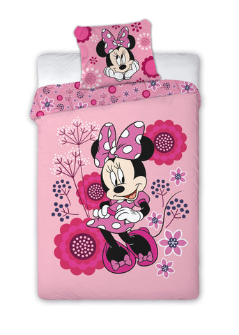 Textiel Trade - Textiel children's bedding quilt cover & pillow case minnie mouse - Mari Kali Stores Cyprus