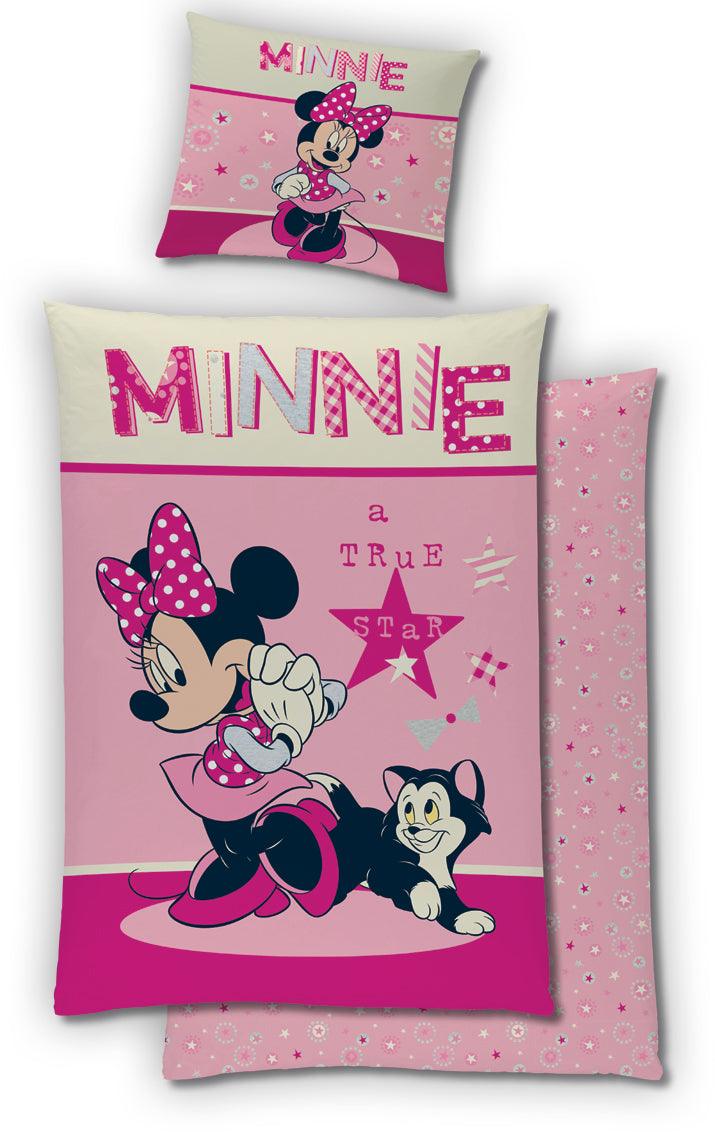 Textiel Trade - Textiel children's flannel bedding quilt cover & pillow case minnie mouse - Mari Kali Stores Cyprus