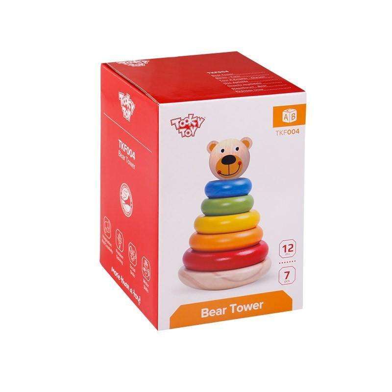 Tooky Toy - Tooky Toy Bear Tower - Mari Kali Stores Cyprus