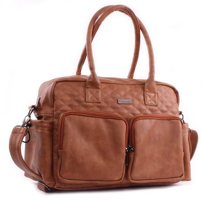 VadoBag - Kidzroom Vision of Love Diaperbag - Brown - Mari Kali Stores Cyprus