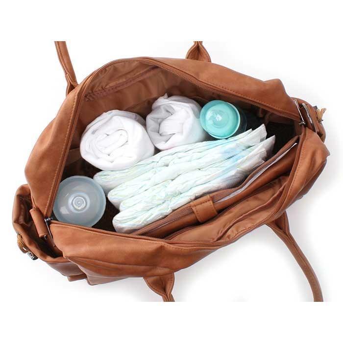VadoBag - Kidzroom Vision of Love Diaperbag - Brown - Mari Kali Stores Cyprus