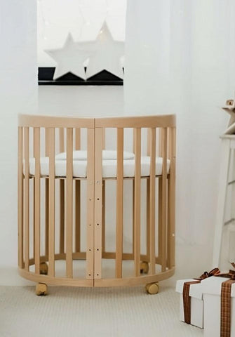 Waldin - Waldin® 7in1 Oval Baby Bed - Mari Kali Stores Cyprus
