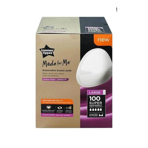 Tommee Tippee Disposable Breast Pads Large 100pcs - Mari Kali Stores Cyprus