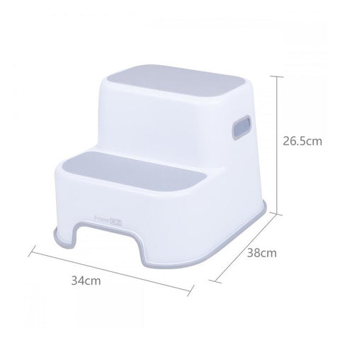 FreeON Double Step Stool Grey