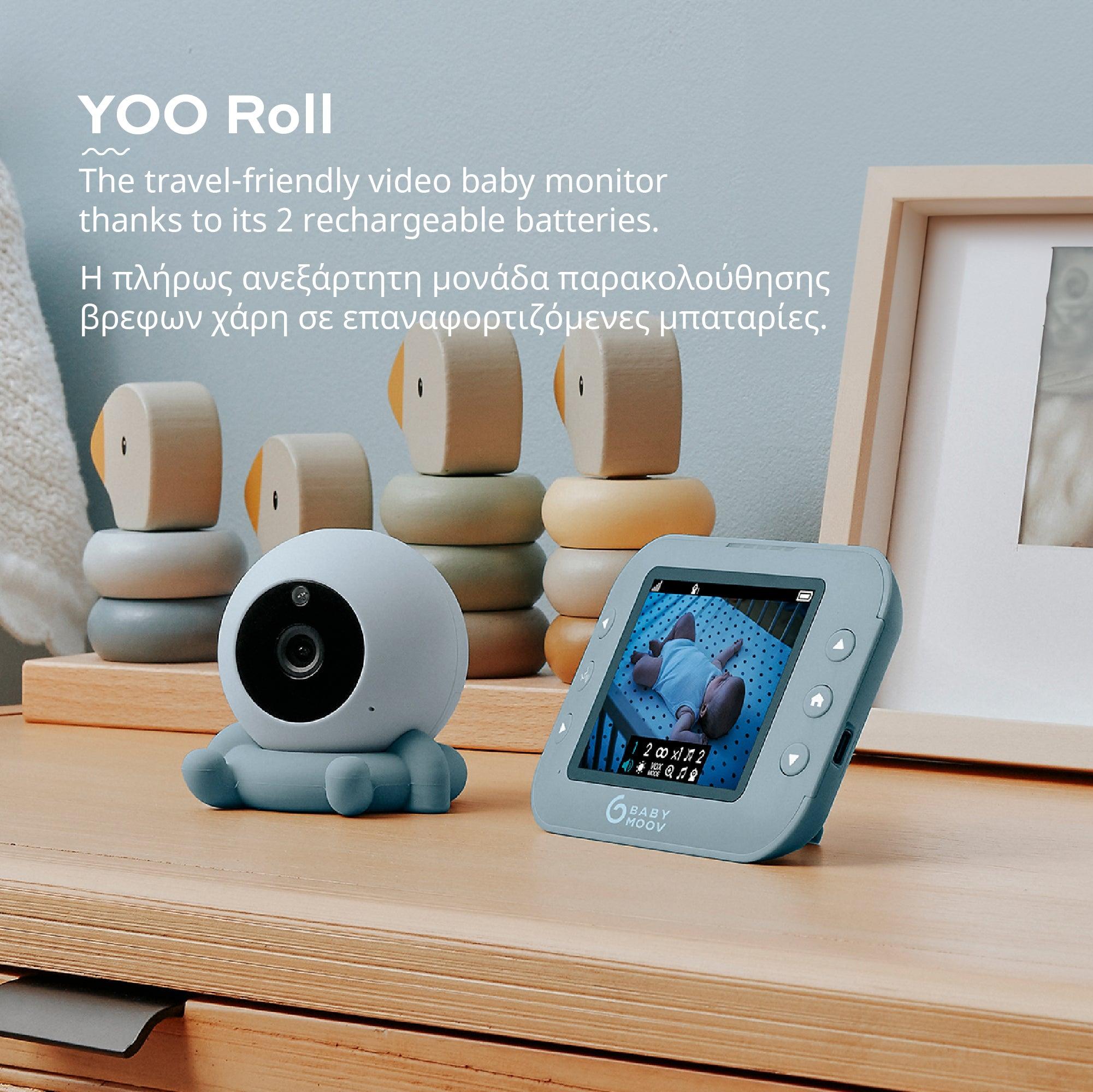 360° YOO Moov Motorised Video Baby Monitor – Babymoov Cyprus