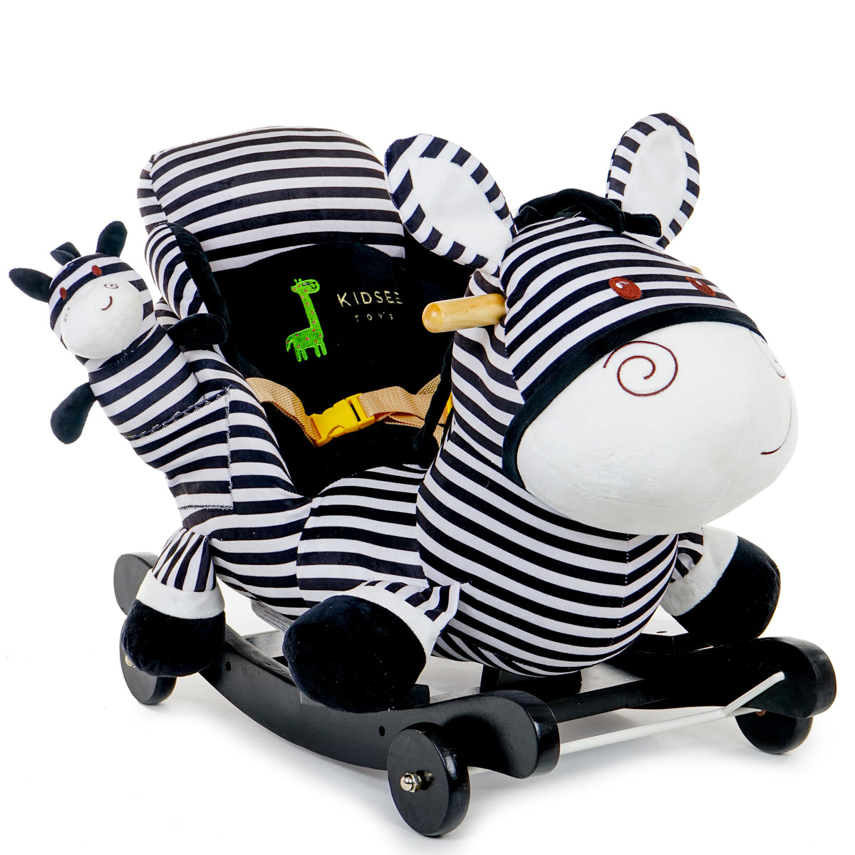 Kidsee Rocking Zebra With Wheels