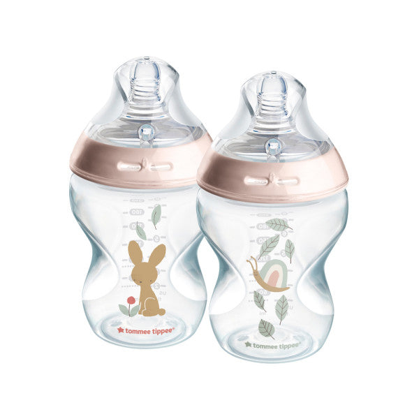 Tommee Tippee Baby Bottles Anti-Colic 260ml, 0m+ X2