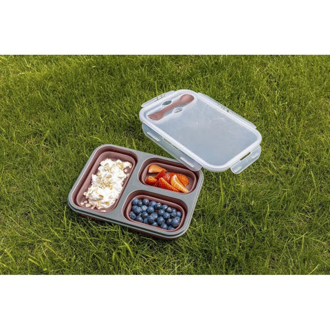 Zopa Silicone Lunch Box with Cutlery large - Mari Kali Stores Cyprus