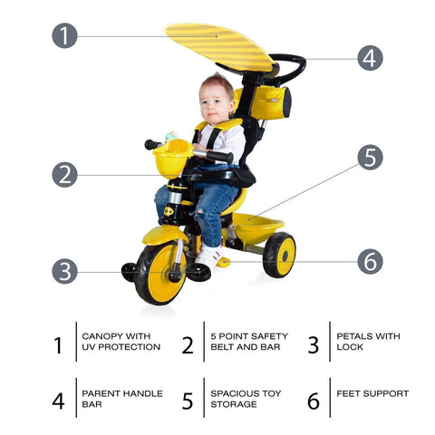 Zopa - Tricycle zooGO Bee - Mari Kali Stores Cyprus