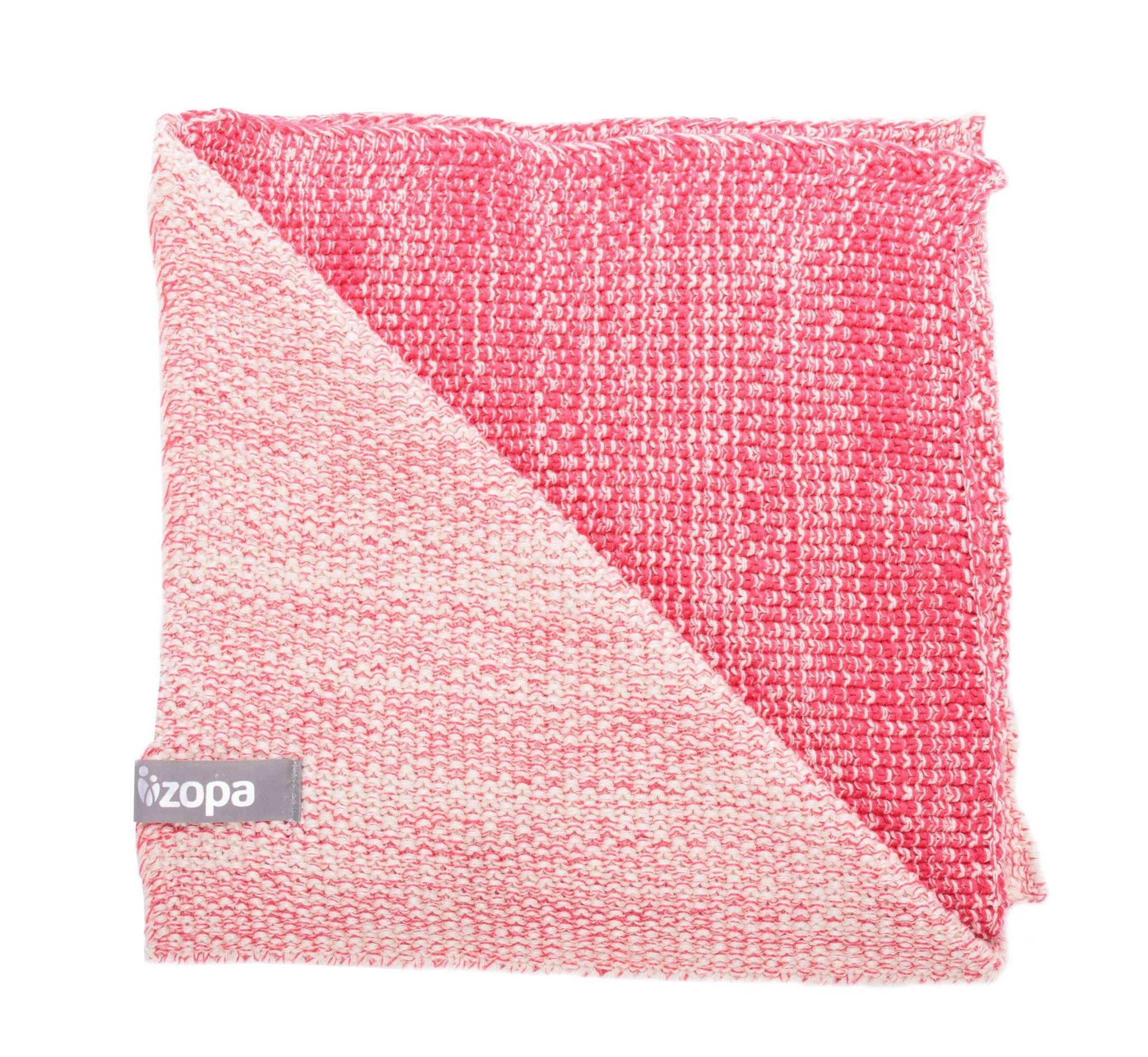 Zopa - ZOPA Baby Blanket Melange Redwine 80x100cm - Mari Kali Stores Cyprus