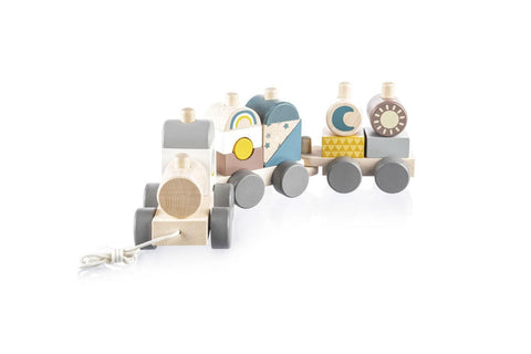 Zopa - ZOPA Wooden Train - Mari Kali Stores Cyprus