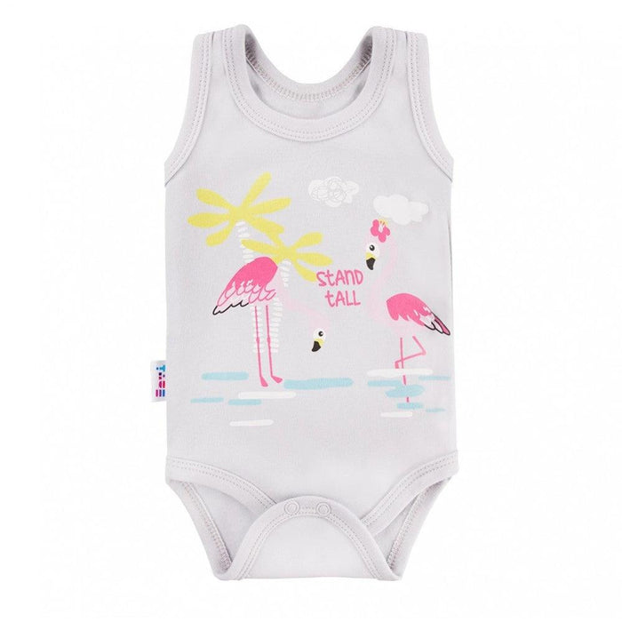 ewa klucze - Ewa Klucze bodysuit sleeveless family gray/pink - Mari Kali Stores Cyprus