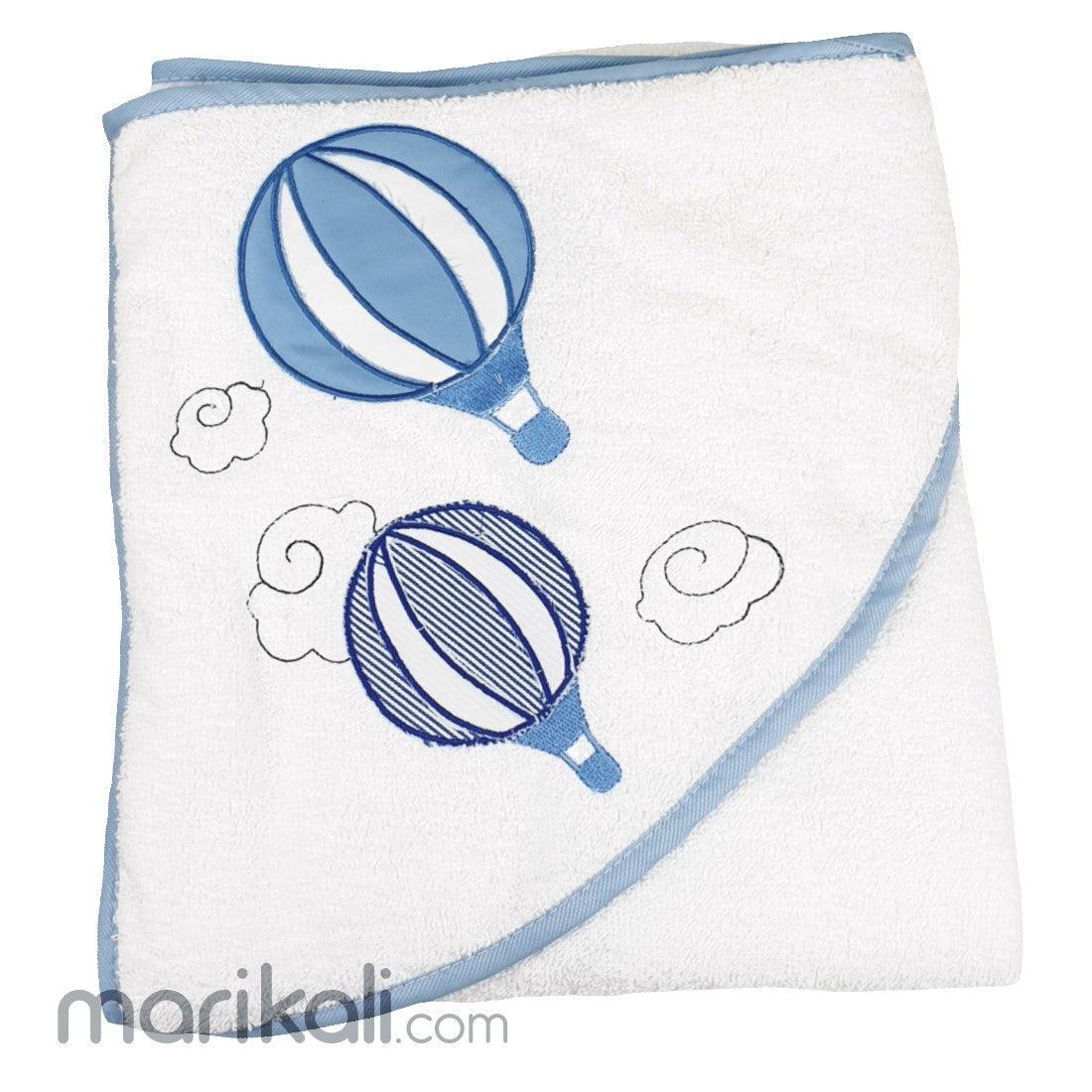 mk Collection - mk Collection Bath Towel Air Balloons Blue - Mari Kali Stores Cyprus