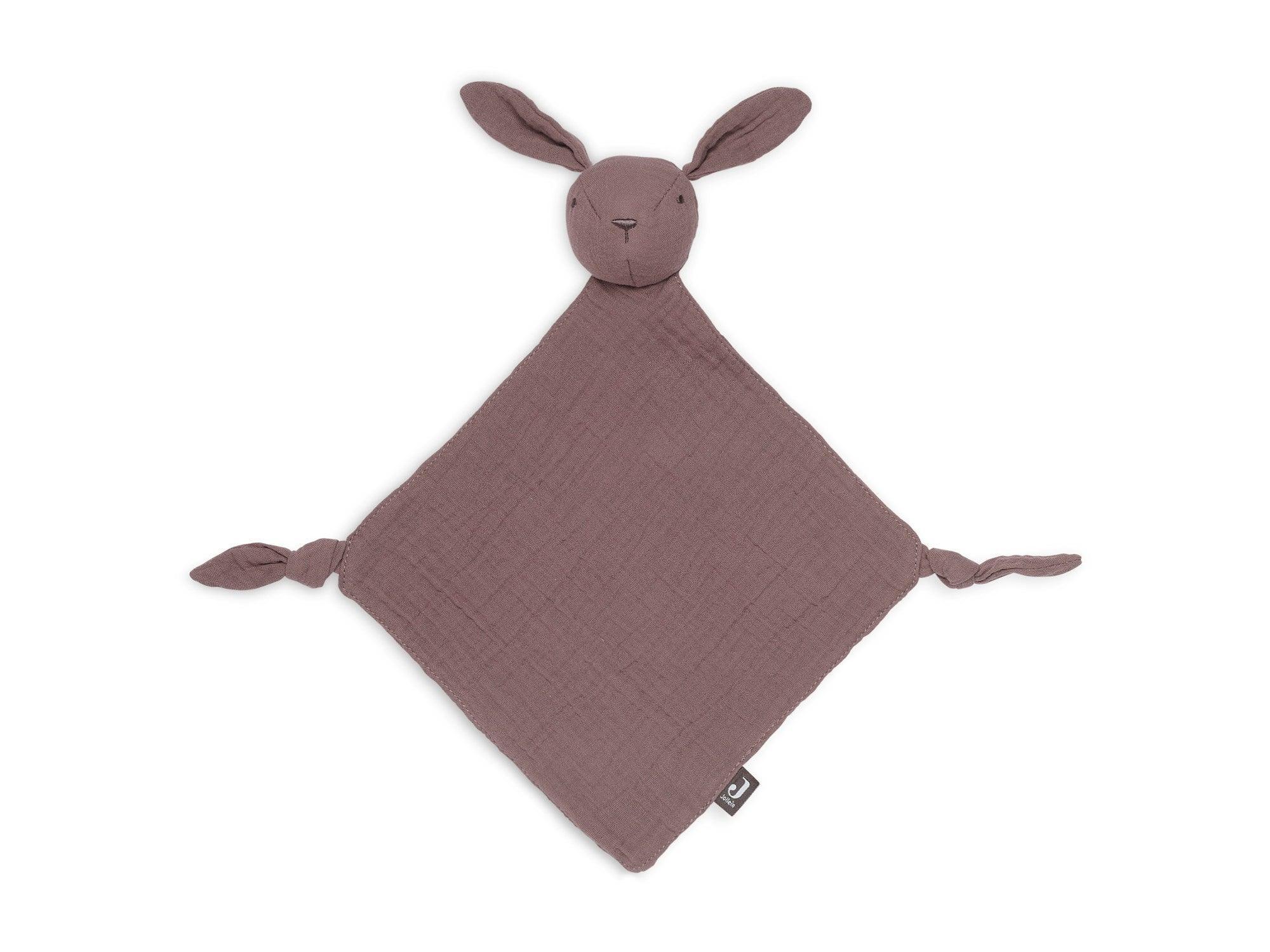 Jollein - Pacifier Cloth Bunny Ears Chestnut - Mari Kali Stores Cyprus